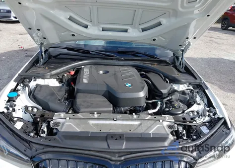 2025 BMW 330I from USA, damaged, VIN 3MW69CW04S8F21186